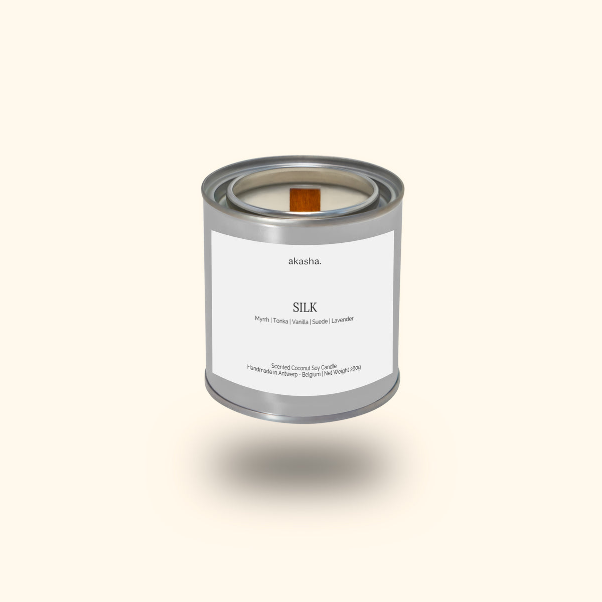 Silk | Wood Wick Candle